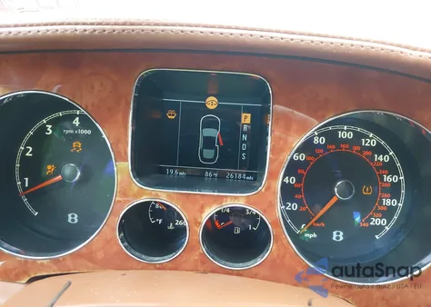 2004 Bentley Continental Gt из США, поврежденный, VIN SCBCR63W44C021642